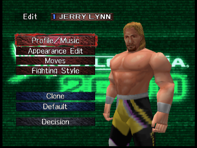AKIStation64's tweet photo. Jerry Lynn, Steve Corino, Balls, & New Jack textures made from scratch
#WM2K #AKI #VPW2 #NoMercy #ECW #N64 https://t.co/RoS2jRXman