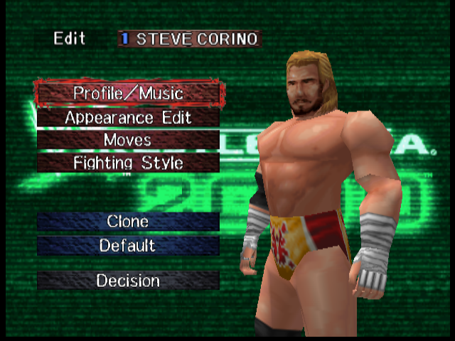 AKIStation64's tweet photo. Jerry Lynn, Steve Corino, Balls, & New Jack textures made from scratch
#WM2K #AKI #VPW2 #NoMercy #ECW #N64 https://t.co/RoS2jRXman