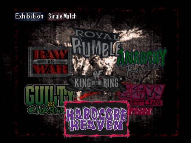 AKIStation64's tweet photo. A few changes to some of the menu textures
#WM2K #AKI #VPW2 #NoMercy #ECW #N64 https://t.co/23LZCLlAUA
