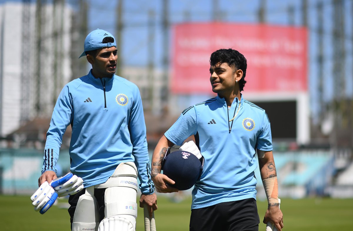 Ishan Kishan and Shubman Gill are relaxed and ready for the #WTC23 Final!