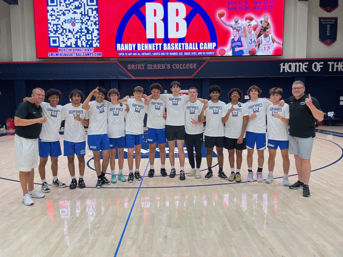 Rocklin goes 6-2 over three days at the @saintmaryshoops Team Camp to pick up The Silver Bracket Championship. Great work this weekend #boltup @RocklinSports @TommyBaird24 @kanyonrice @kainoa_marasco @marklavrenov_ @jodeedrews @connordelaby5