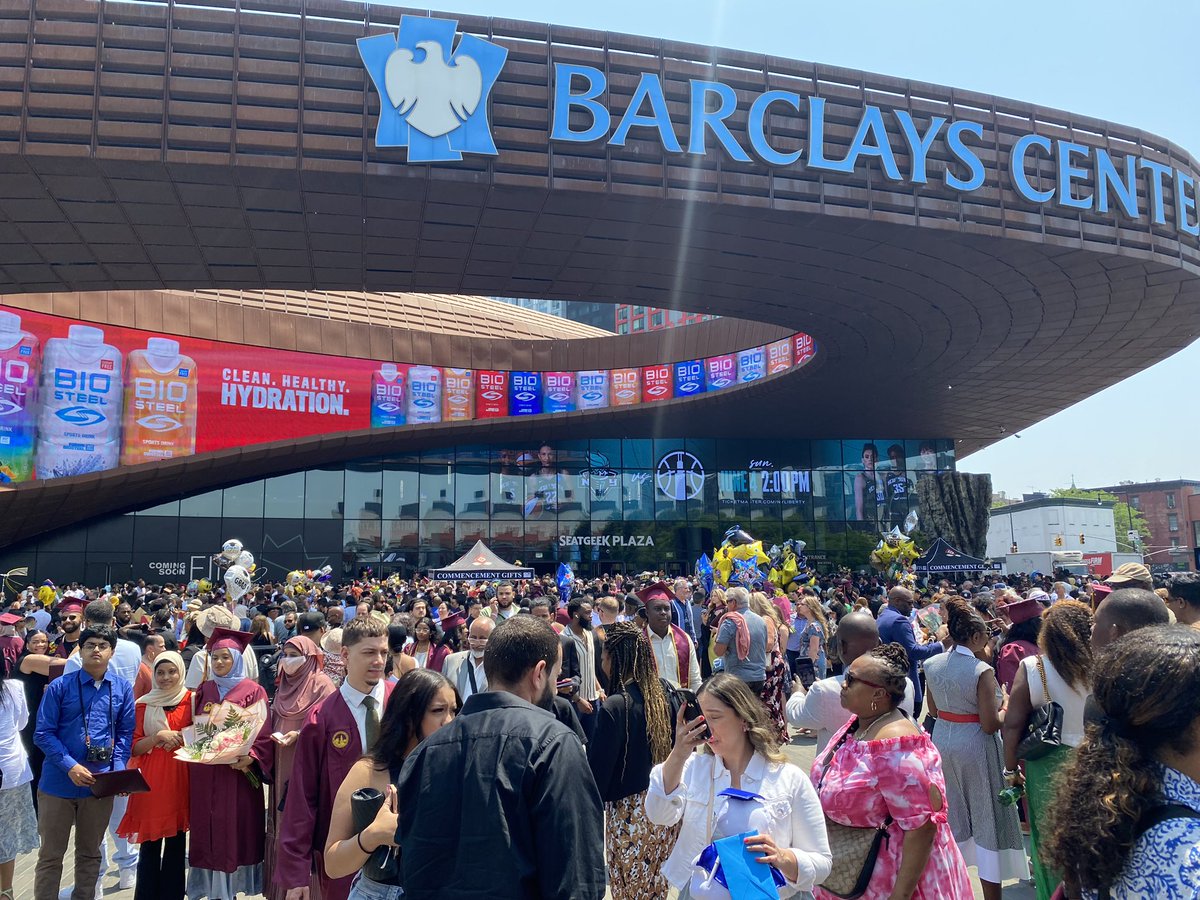 qinghu's tweet photo. Congratulations to @BklynCollege411 Class 2023! And very special congratulations to all graduates of the Koppelman School of Business! https://t.co/BiRaHJkNHK