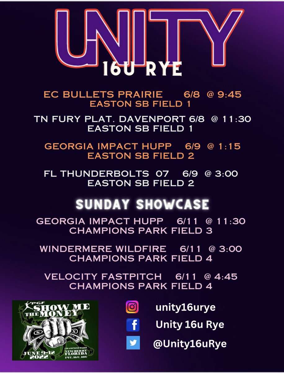 First stop - Show Me the Money !!!