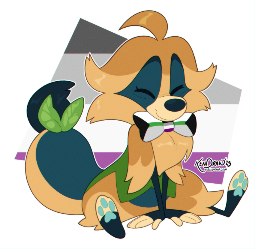 somethin' I've been meaning to finish for <a href="/TheDandyRay/">Ray R.</a>! a lil asexual BEAN💕🥰💕