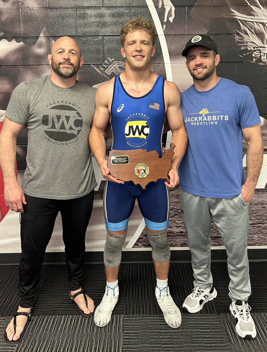 Thank you to all the <a href="/JackrabbitWC/">Jackrabbit Wrestling Club</a> supporters!  Best support system in the world! Next stop ➡️ Poland! 🇵🇱🇺🇸