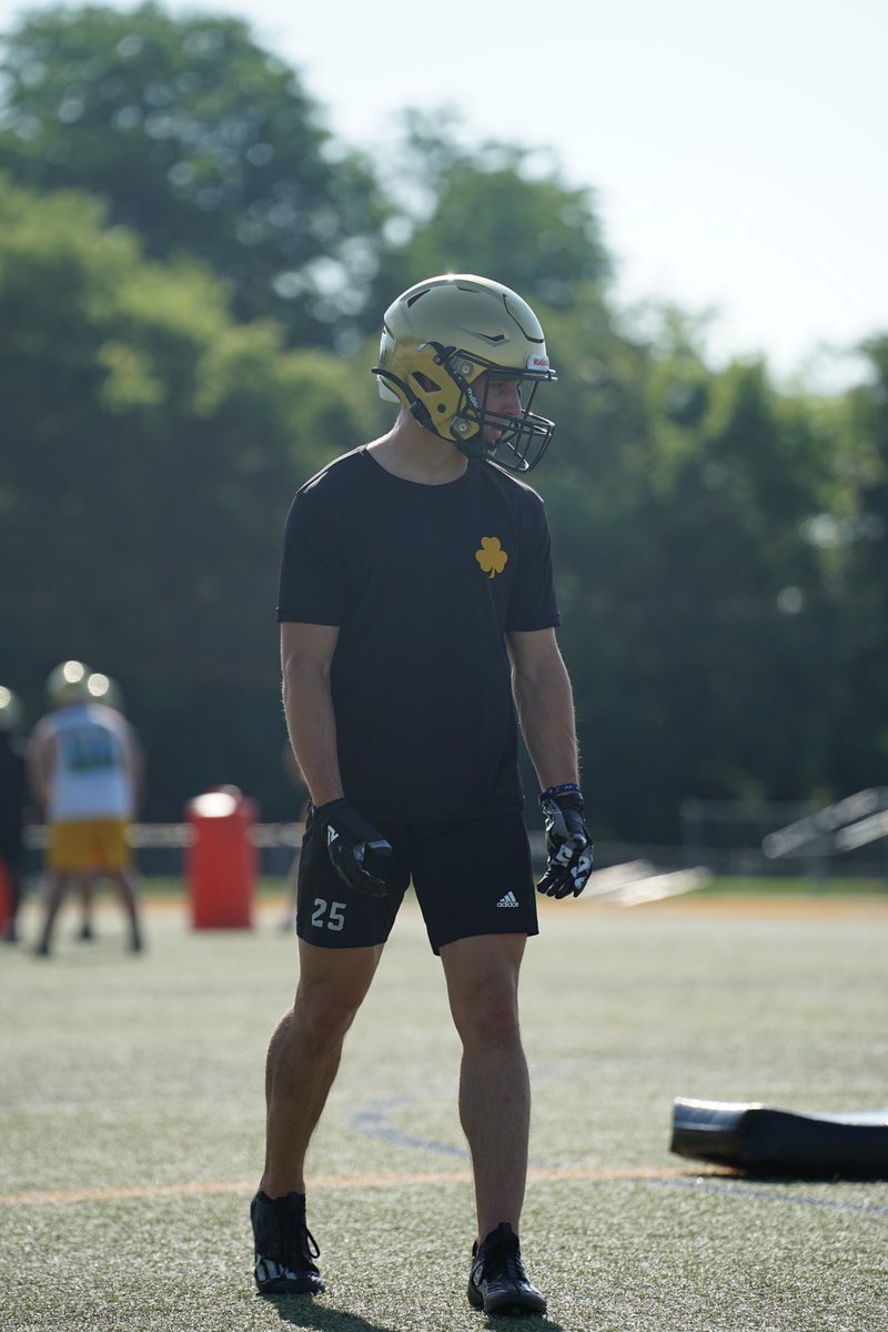 KCIrishFootball's tweet image. We can’t wait to get back to work in the morning! Go Irish ☘️