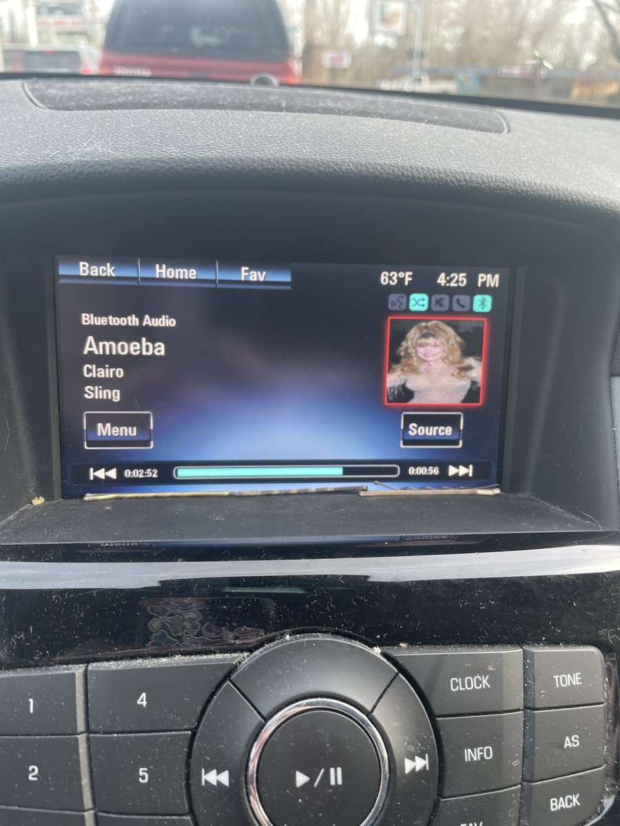 studpuffinn's tweet image. every time I play Clairo my car shows me Charo why does this happen