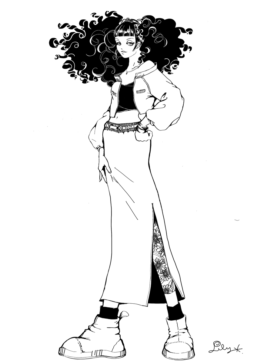 #絵師さんと繋がりたい 
久々に描いた絵をUPします。