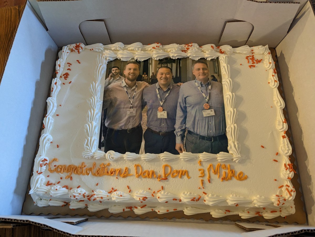 We are fortunate to train amazing fellows every year. Congrats to <a href="/DominicjoseMD/">Dominic Jose, MD</a> <a href="/M_Cirullo/">Michael Cirullo, DO</a> and Dan Taraskiewicz! It's been a great year! <a href="/nelkassabany/">Nabil Elkassabany MD MBA MSCE</a> <a href="/MattThames1/">Matt Thames</a> @BrittanyDeiling <a href="/KohanLynn/">Lynn Kohan</a> <a href="/UVaAnesthesia/">UVA Anesthesiology</a> <a href="/Intraneely/">Grant Neely, M.D.</a> @WilliamMansonMD  <a href="/EbonyJHilton_MD/">Ebony Jade Hilton, MD</a>