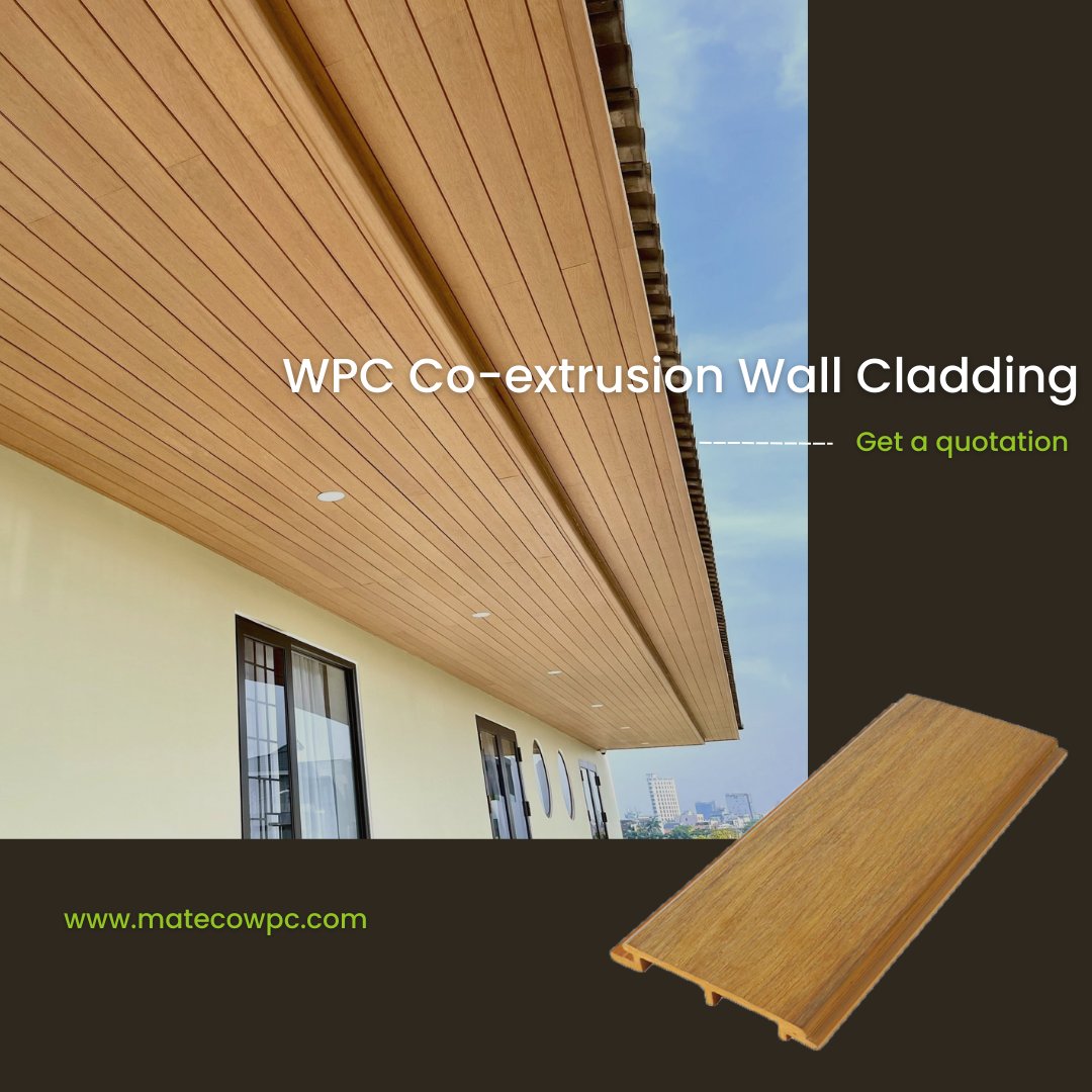 matecowpc's tweet image. WPC wall cladding is wood-like looking, maintenance free, cost-effective.

MATECO is a professional WPC products manufacturer.
#MATECO #wpcwallpanel #flutedpanel #wpcwallcladding #wpcwall #homedecoration #homedecor #InteriorDesign #wallpapper #wallpanel #decoration #walldesign