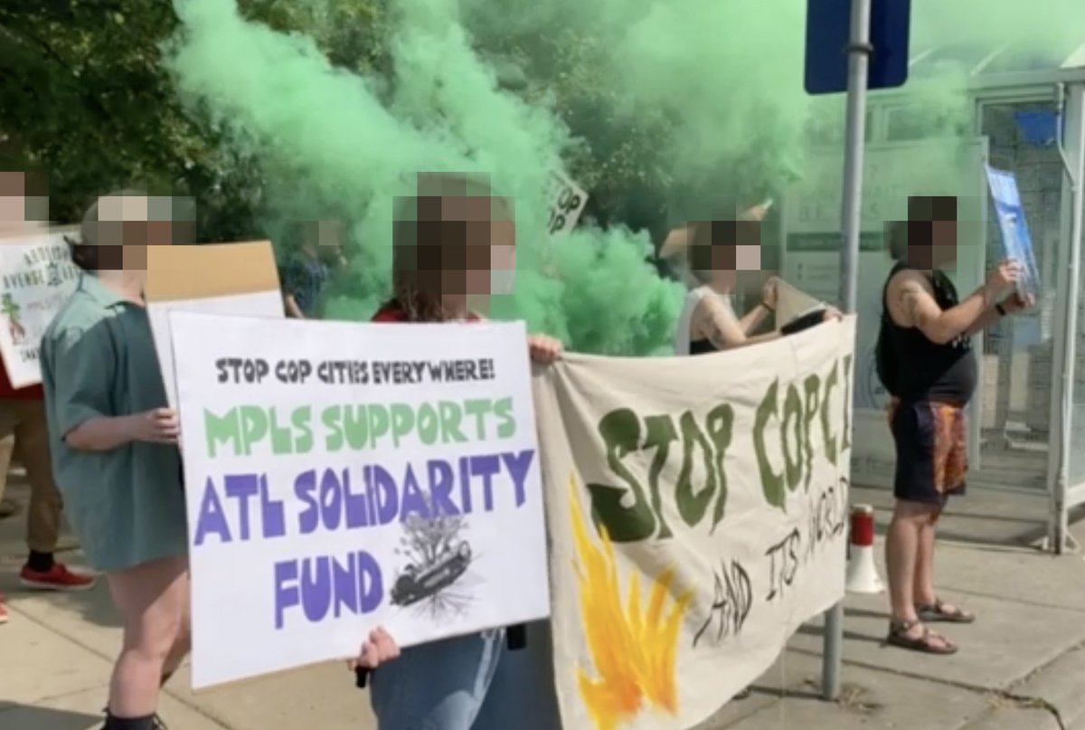 MN Against Cop City tweet media