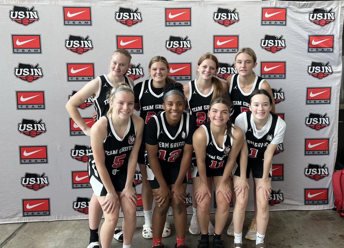 We went 4-0 @USJN Battle on the Border in Kansas City!! We worked hard and everything came together! Super proud of us! @okmagiccoach @TeamGriffinGBB 
@AvaCasper0 
@AdkissonWrigley 
@johnson_karizma 
@BrooklynHowell_ 
@maggiemartin_20
@BrowningHalyn 
@AddiDodder