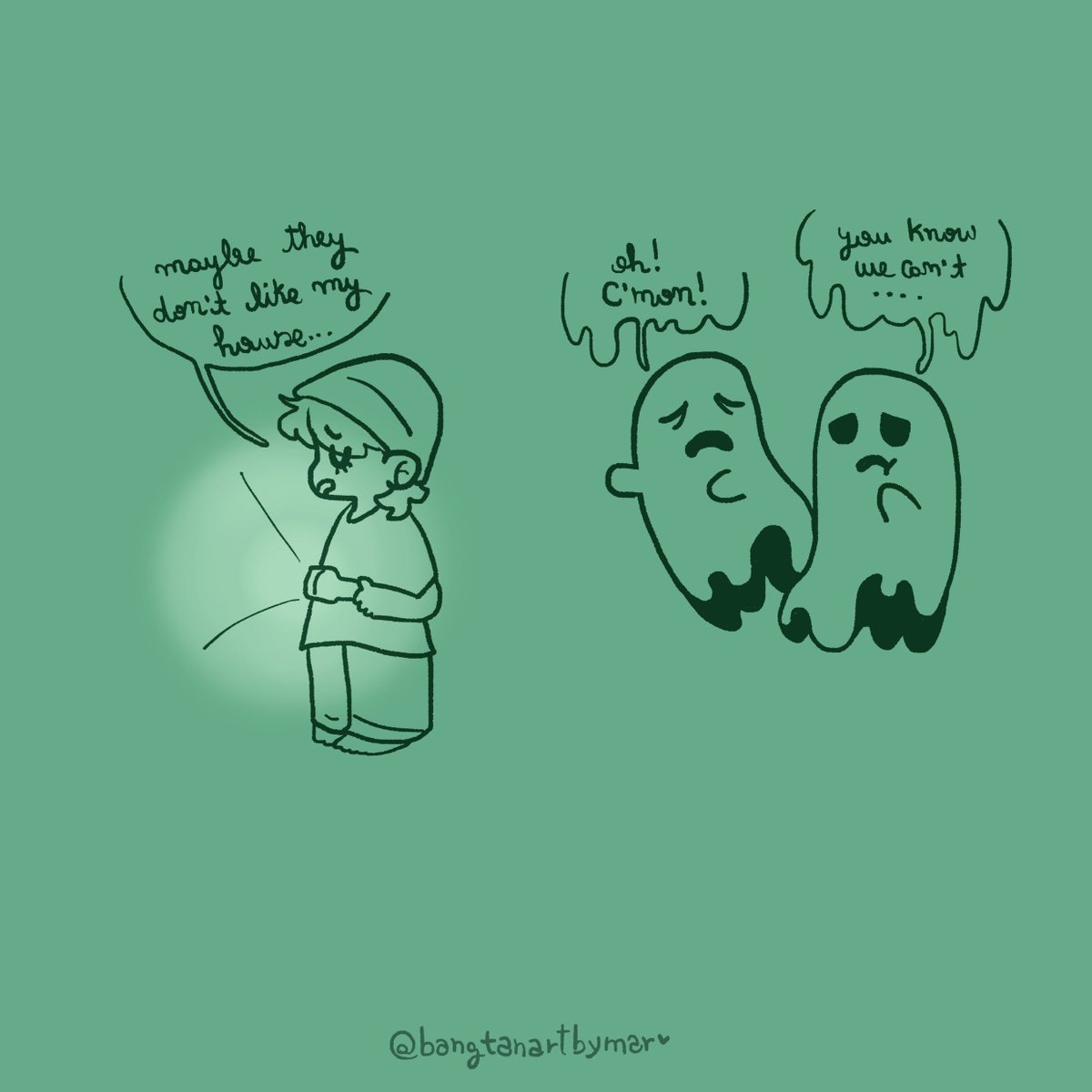 he just wants some ghosts friends😩

[ #Jungkookfanart #JungKook ]