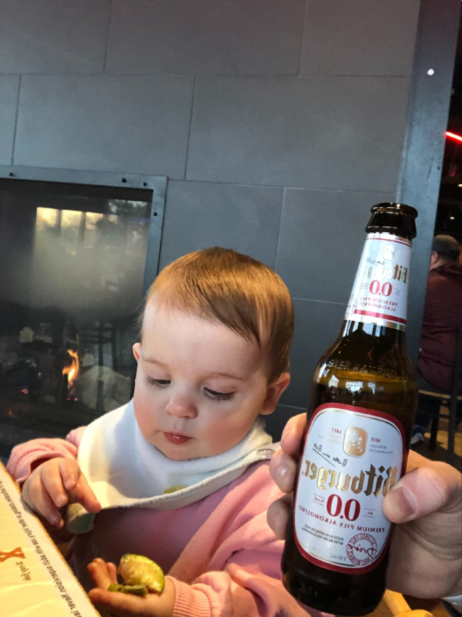 OToolePatrick's tweet photo. And some more #NABeers! 
-@DrinkPartake's IPA is super tasty despite being low-cal. Paired well with cigars.
-Found a new one in the wild. Bitburger and Papa Del's Pizza made for a great Saturday night
-One of the best I've had so far, @BrewDogUSA's Spot Light (dark and malty) https://t.co/SCFUxB6CTZ
