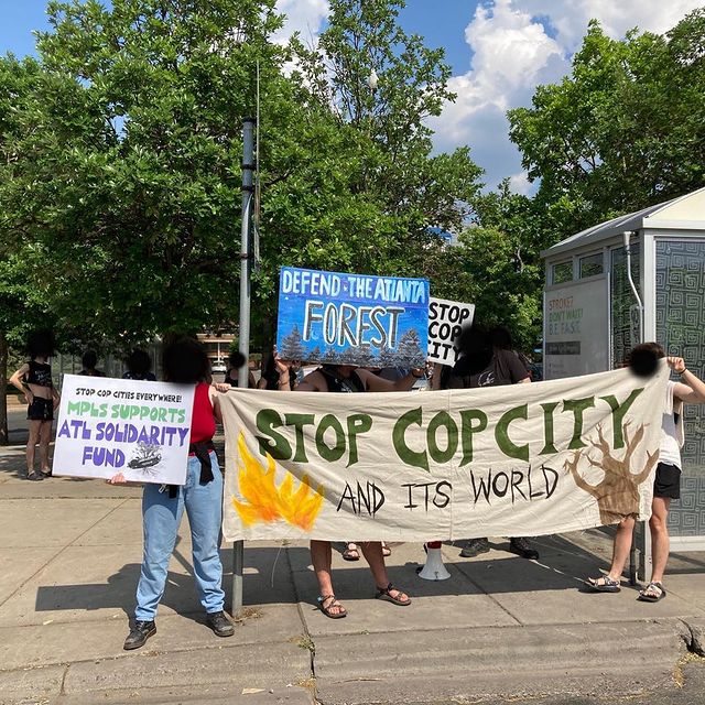 MN Against Cop City tweet media