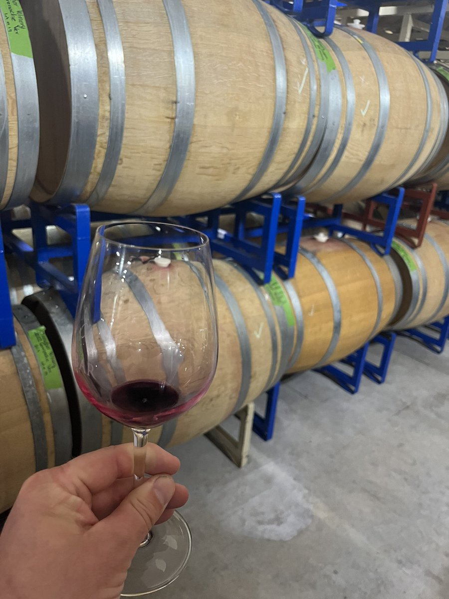Russ Allred on Twitter "Had the privilege to barrel taste some