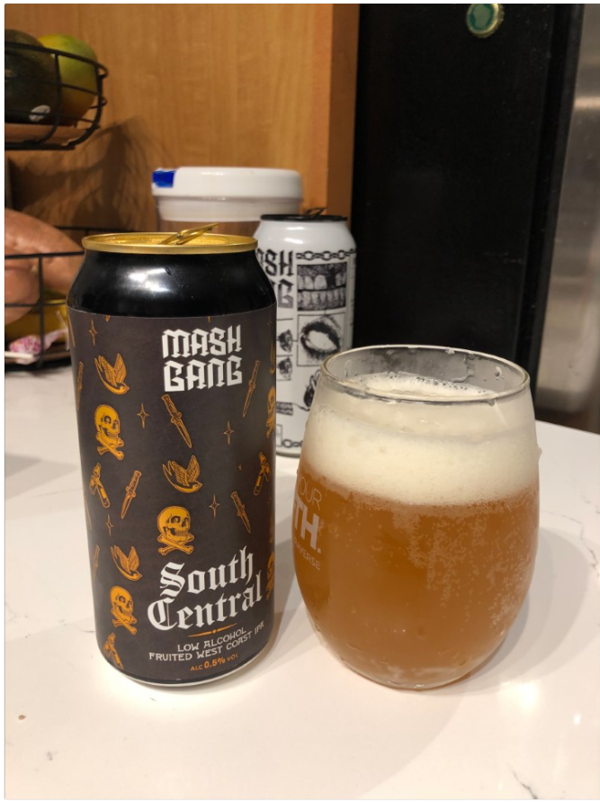 OToolePatrick's tweet photo. My #NewBeersResolution got tuned up a notch when I discovered @gang_mash! 
-From Devastation to Bliss (hearty fruited wheat)
-South Central (pineapple and lime in an IPA?!)
-Sarina Hyena (the right amount of sour &amp; sweet)
-Like Icarus (Refreshing wheat beer)
All amazing.

31 Down https://t.co/3dss55EU6s