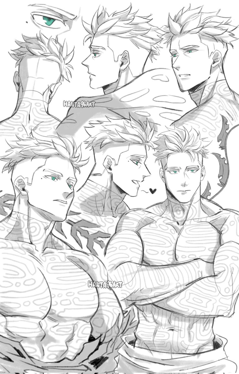 hanta96art's tweet photo. Knives/kv sketches~ #kv #plantcest https://t.co/Gxon7U6KRB