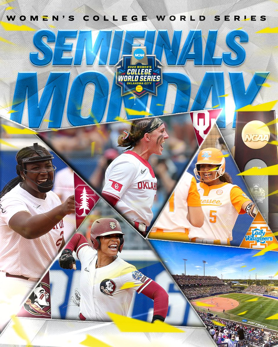 The National Semifinals are set!!! 🥎

#WCWS