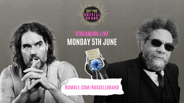 CornelWest's tweet image. Tune in as I embark on the next stage of my quest for truth and justice tomorrow Monday, June 5th, 12:00 PM EST!! @rustyrockets