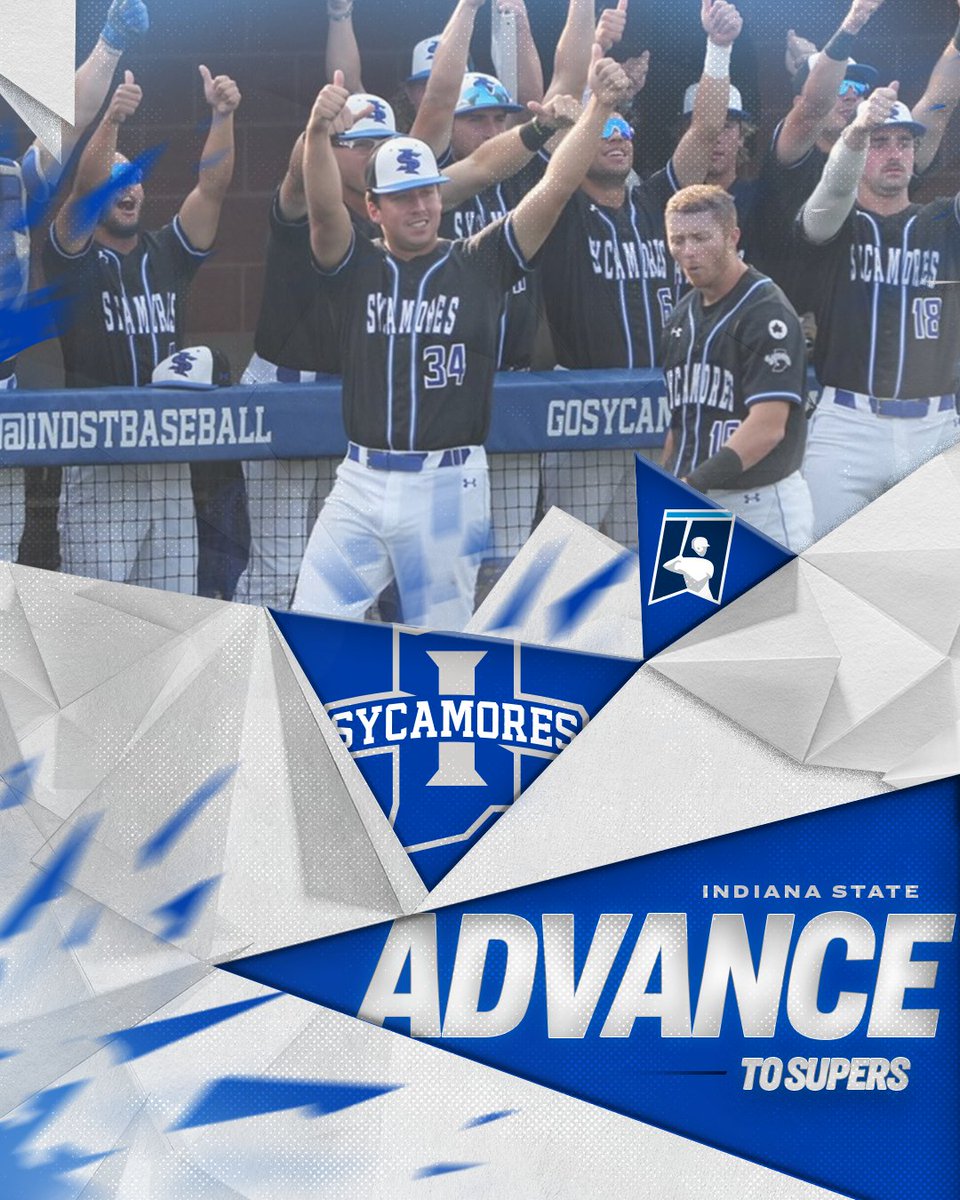 ✅ First time hosting a regional.
✅ 3-0 perfect regional.
✅ SYCAMORES ON TO SUPERS!

#RoadToOmaha x <a href="/IndStBaseball/">Indiana State Baseball</a>