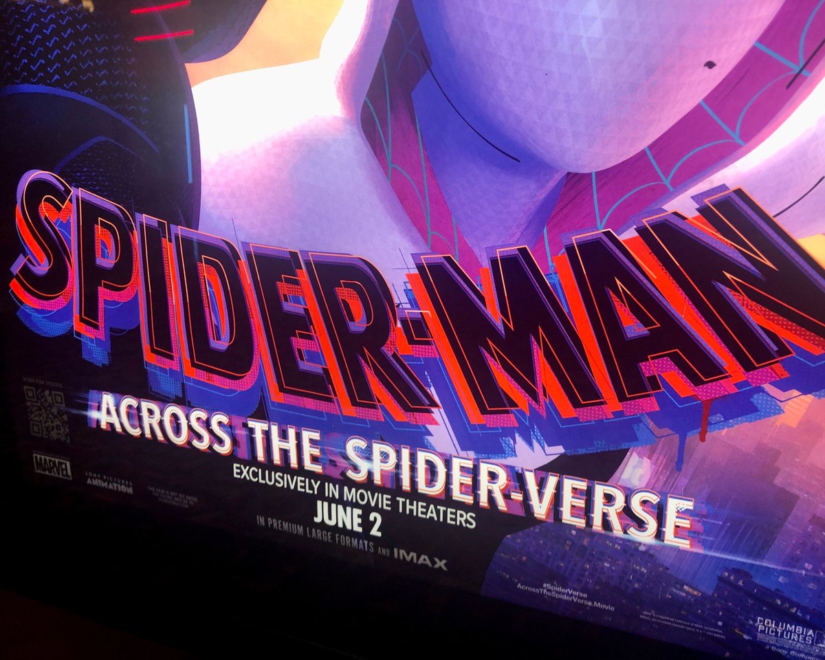 dragonmovieguy's tweet photo. #SpiderMan #AcrossTheSpiderVerse is here!!! See #DragonMovieGuy's #InstantMovieReview AFTER!!! https://t.co/Gq5byxjjXg
