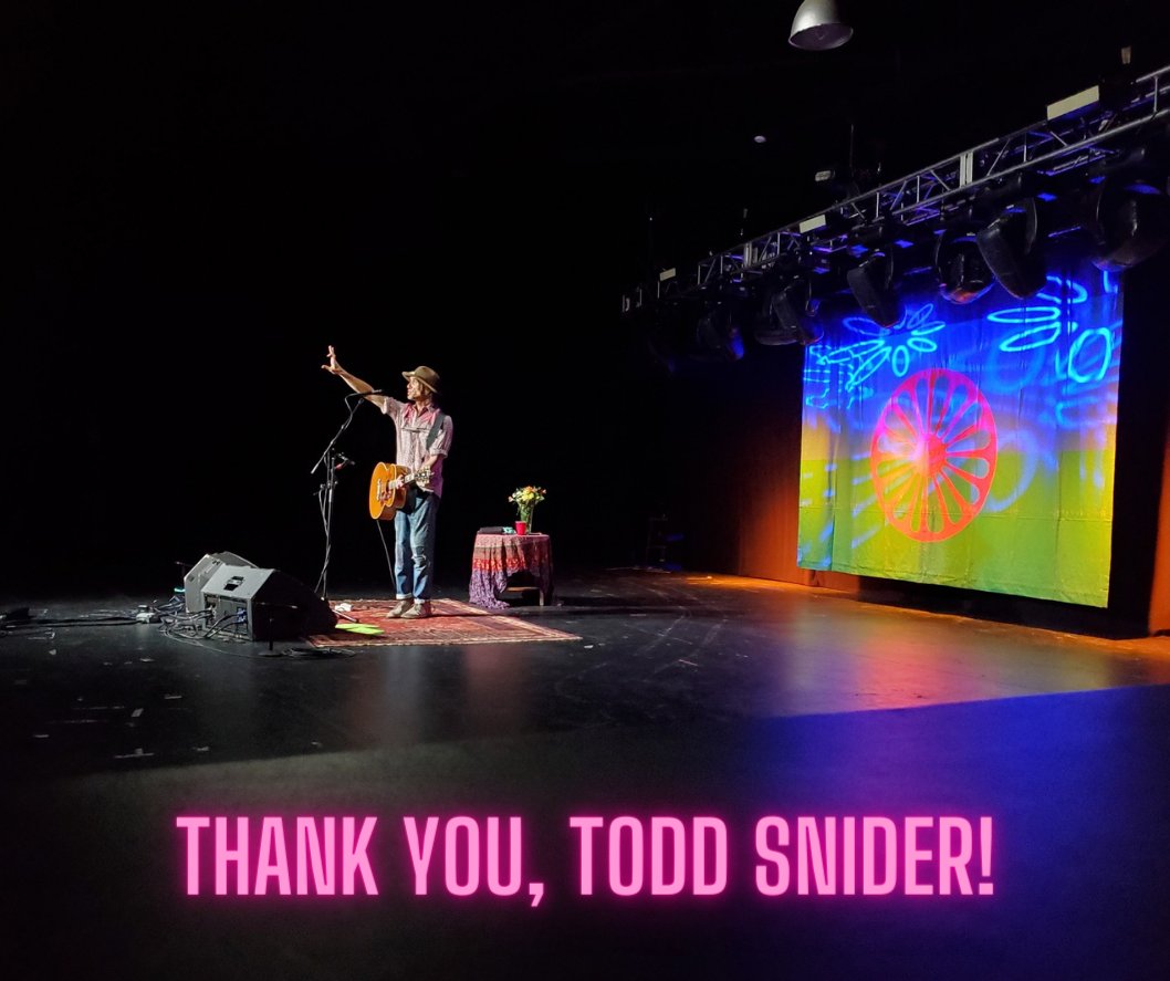Many thanks to all who came out to <a href="/ToddSnider/">todd snider</a>'s benefit show for <a href="/WEVL/">WEVL FM 89.9</a> at <a href="/Minglewoodhall/">Minglewood Hall/1884</a>. A night to remember! Thanks to Cory Branan for opening the show, Mark Edgar Stuart for MCing, and the biggest thanks of all to TODD SNIDER. Thank you Todd!! You always have a home at WEVL.