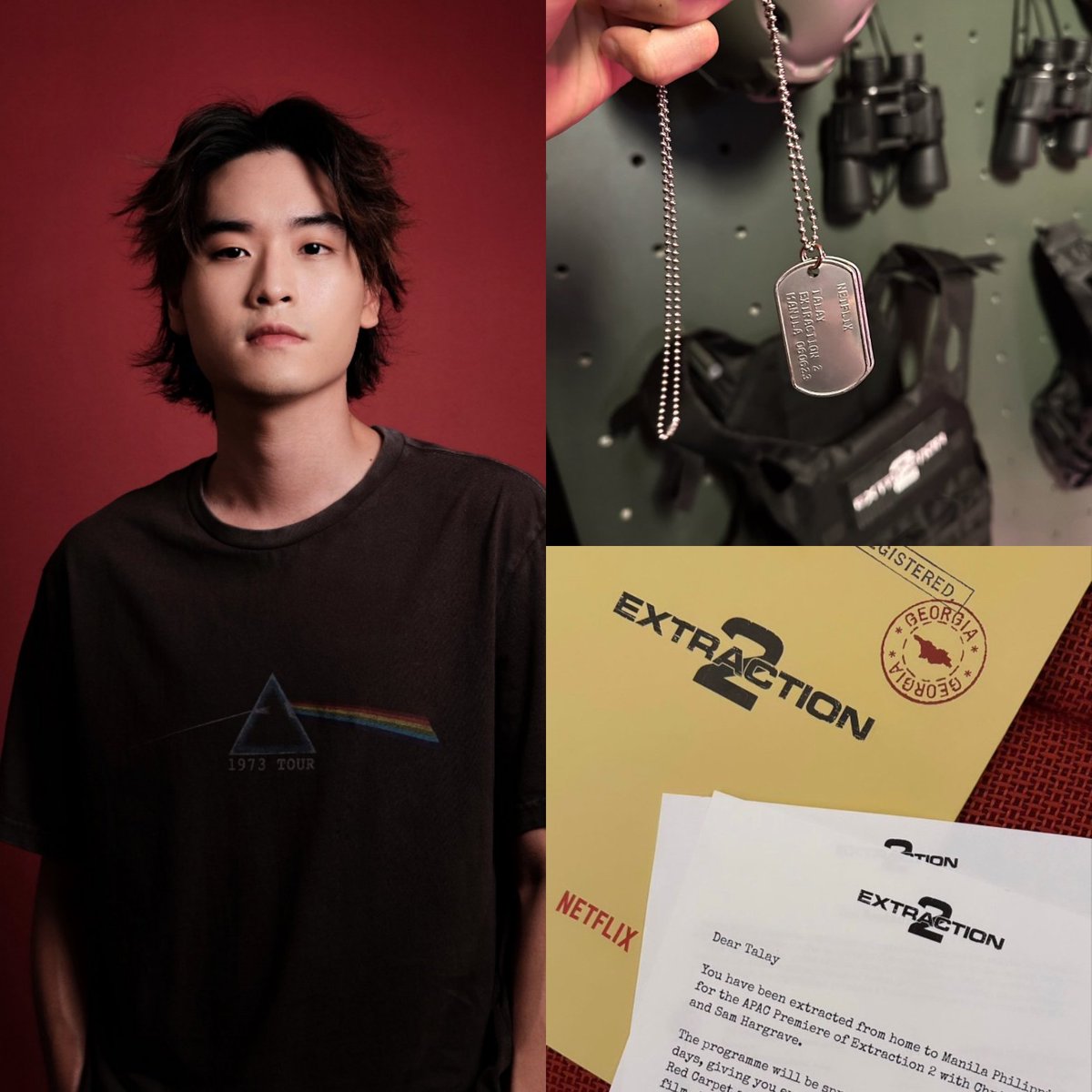 headlinermnl's tweet image. "War of Y" and "My Engineer" Thai actor Lay Talay is currently in Manila for the Netflix's Extraction 2 Premiere and Fan Event happening at Mall of Asia later.

See you guys around 5pm

#Extraction2Netflix #NetflixPH #Extraction2