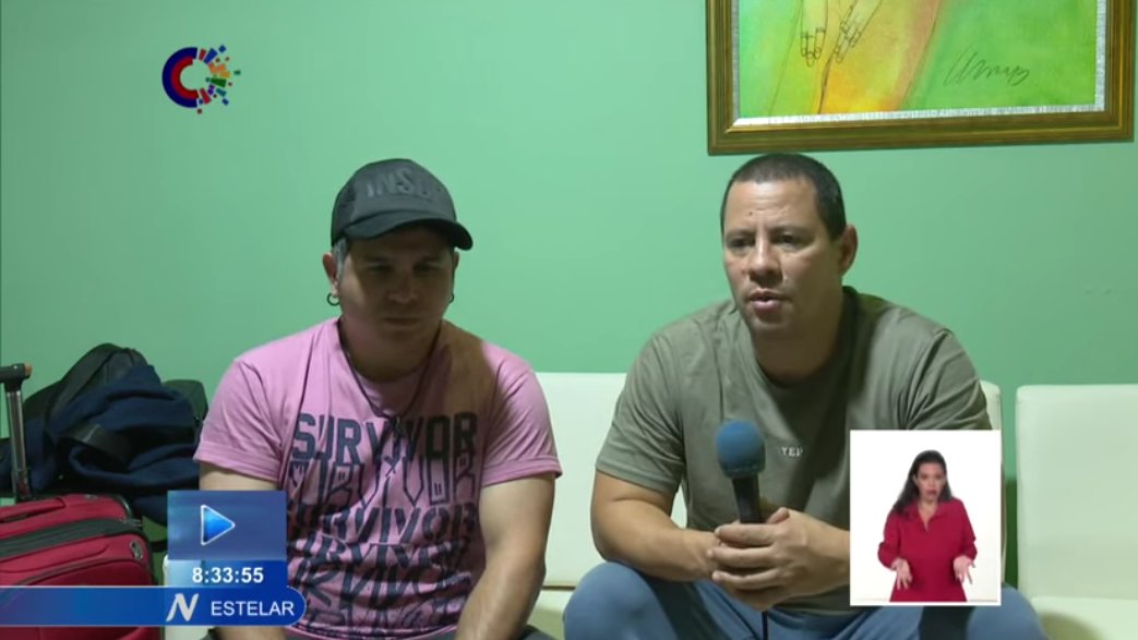 #ConBuenaFéYo A su arribo a #Cuba declaraciones a la @tv_cubana @CanalCaribeCuba 🔴👇 'Nosotros hemos tenido experiencias profundamente hermosas...no es q tengamos sangre de mártir, es convicción profunda de q estamos defendiendo la cultura cubana' 👇🇨🇺🔴 youtu.be/wBZ1Qv_HWRI