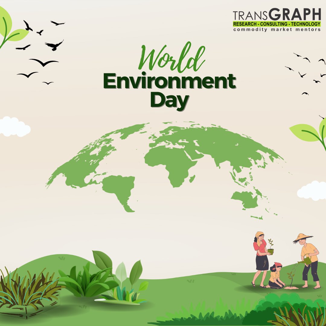 TransGraph_'s tweet photo. Celebrating World Environment Day!🌱 We understand the importance of sustainable practices in the commodity industry, Let's join hands to protect and nurture our planet. Together, we can make a difference🌎
#WorldEnvironmentDay #sustainable #commodities #TransRisk #TeamTransGraph https://t.co/GypRuDM7Kf