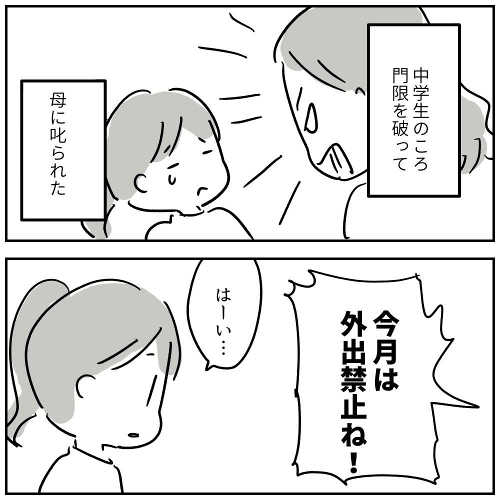 当時の門限は18時でした。 私は大人しくて親の言うことを聞くタイプの子.. | 吉田いらこ【家族を忘れた父親との23年間】発売中 さんのマンガ |  ツイコミ(仮)