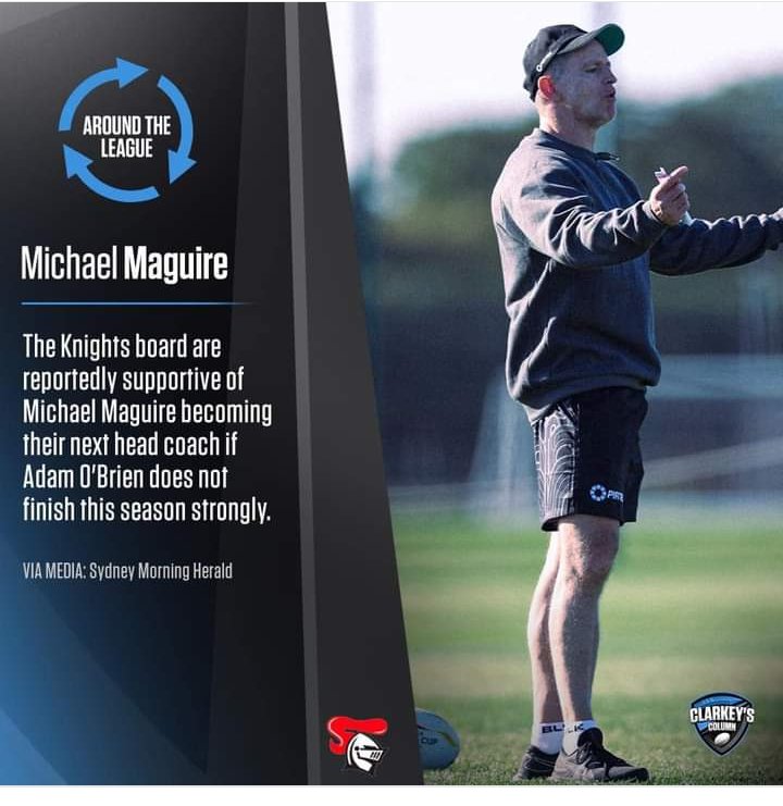 Adamkriz4's tweet photo. @BarryToohey Hey Barry last thing knights need in second half of season is this talk on social media can derail a club https://t.co/7JnZYLoJFE