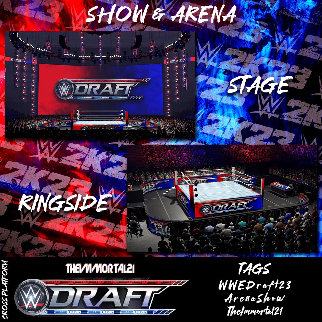 #WWEDraft ‘23 🔵🔴
Available on #WWE2k23 CC

| Cross Platform |

Tags : WWEDraft23 | ArenaShow