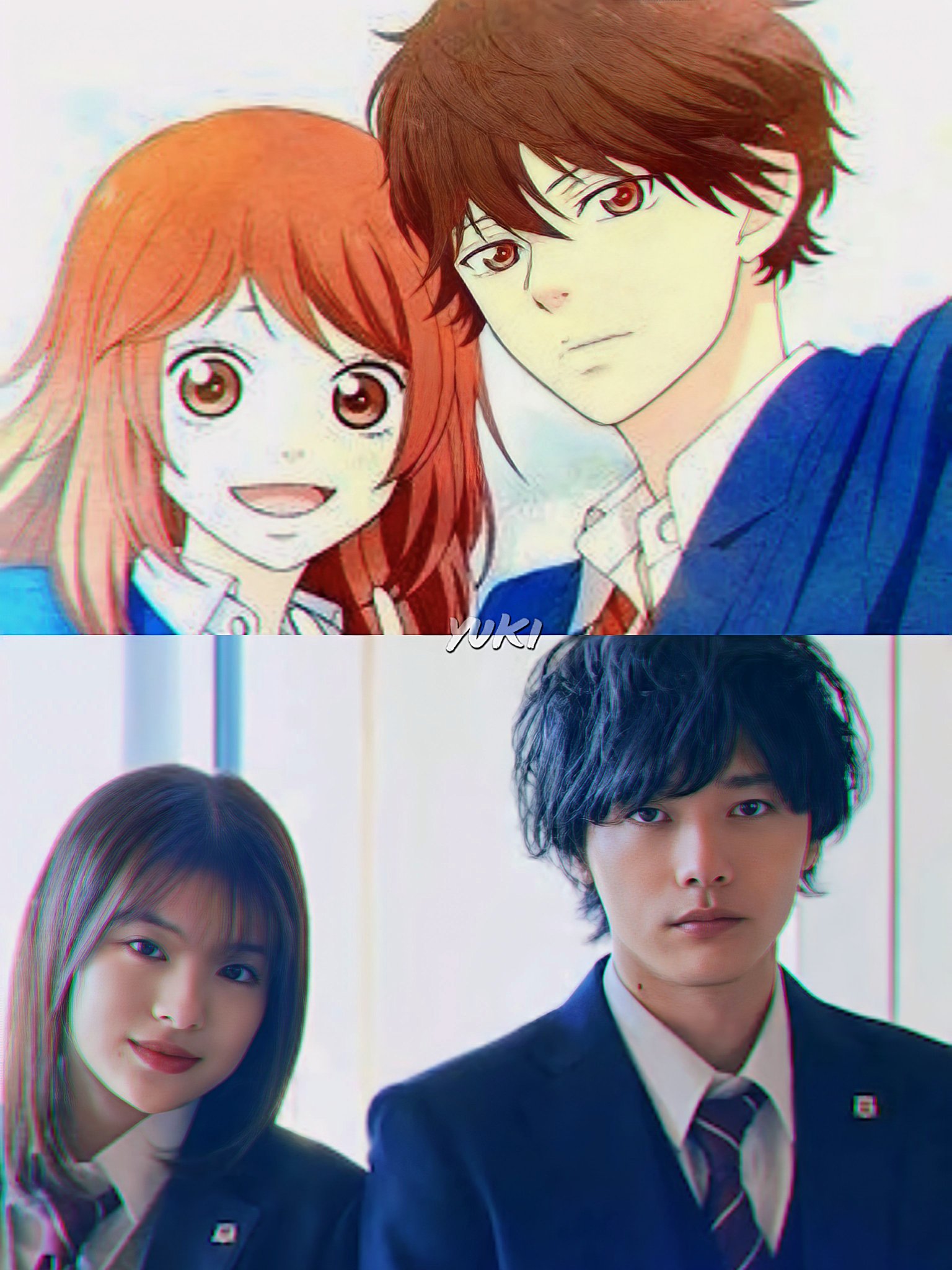 Yuki  Netflix's YYH, OP S2 and AIB S3 on X: AO HARU RIDE Live-Action  Adaptation Casts in 2014 2023  / X