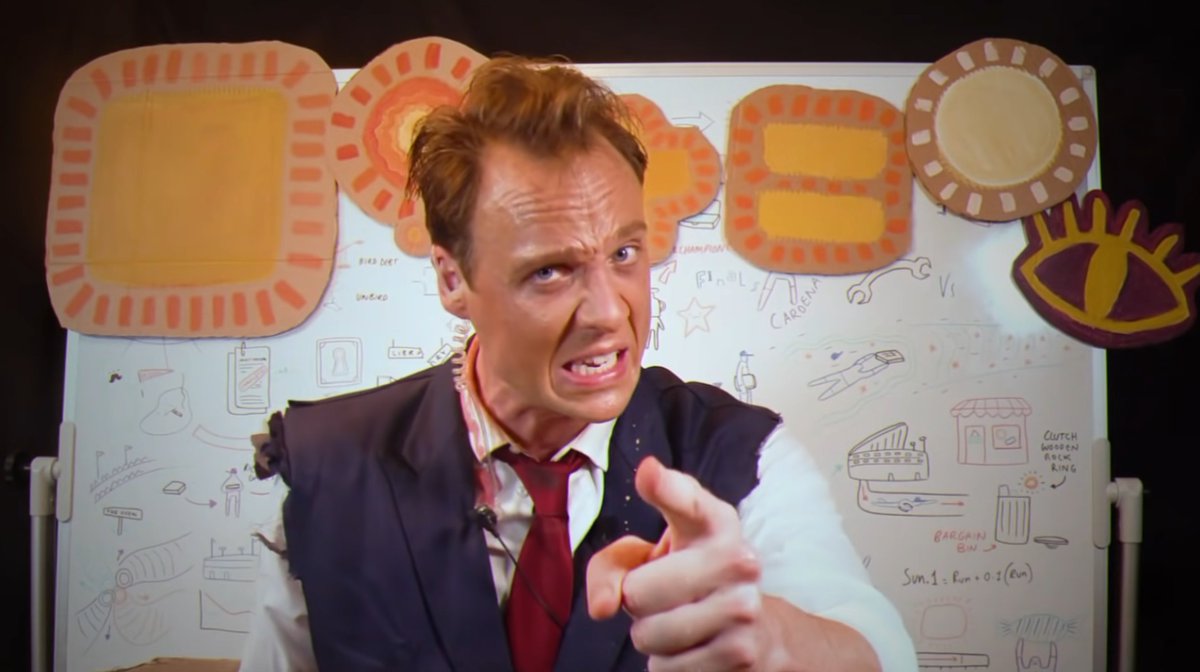 Quinns108's tweet image. Now that Blaseball's finished, I want to thank @thegameband for the work of being The Anchor, their in-universe recap broadcaster.

They gave me the opportunity to do the most unhinged work I've ever done, and I'll always love them for that. youtube.com/watch?v=Rn7Jz7…