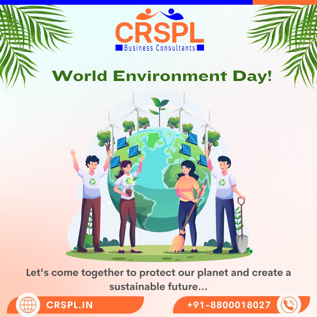 World Environment Day!

CRSPL | Business Consultants
☎️ +91-8800018027 | +91-8800018023
📧 info@crspl.in | mail.crspl@gmail.com
🌐 crspl.in

#crspl #thecrspl #EnvironmentDay #worldenvironmentday #WorldEnvironmentDay2023 #happyworldenvironmentday #environmentday2023