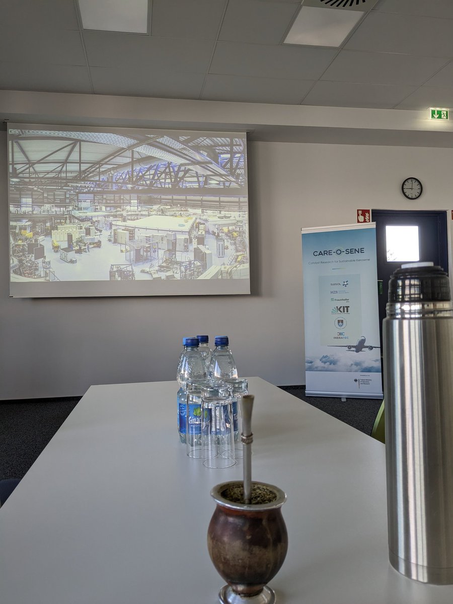 We are all set for our @BMBF_Bund CARE-O-SENE consortium meeting @KITKarlsruhe and glad to welcome or partners from @SasolLTD @HZBde @UCT_news @INERATEC_global and IKTS #SAF #Sustainable #aviation