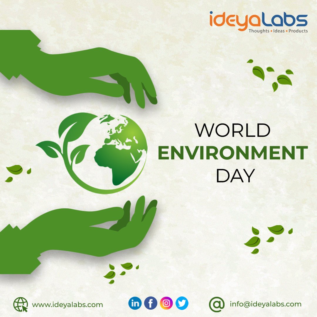 This World Environment Day, ideyaLabs is committed to a sustainable future. We're taking action to minimize our impact, promoting eco-friendly practices, and implementing renewable energy solutions. But we can't do it alone.

#ideyaLabs #nature #gogreen #worldenvironmentday