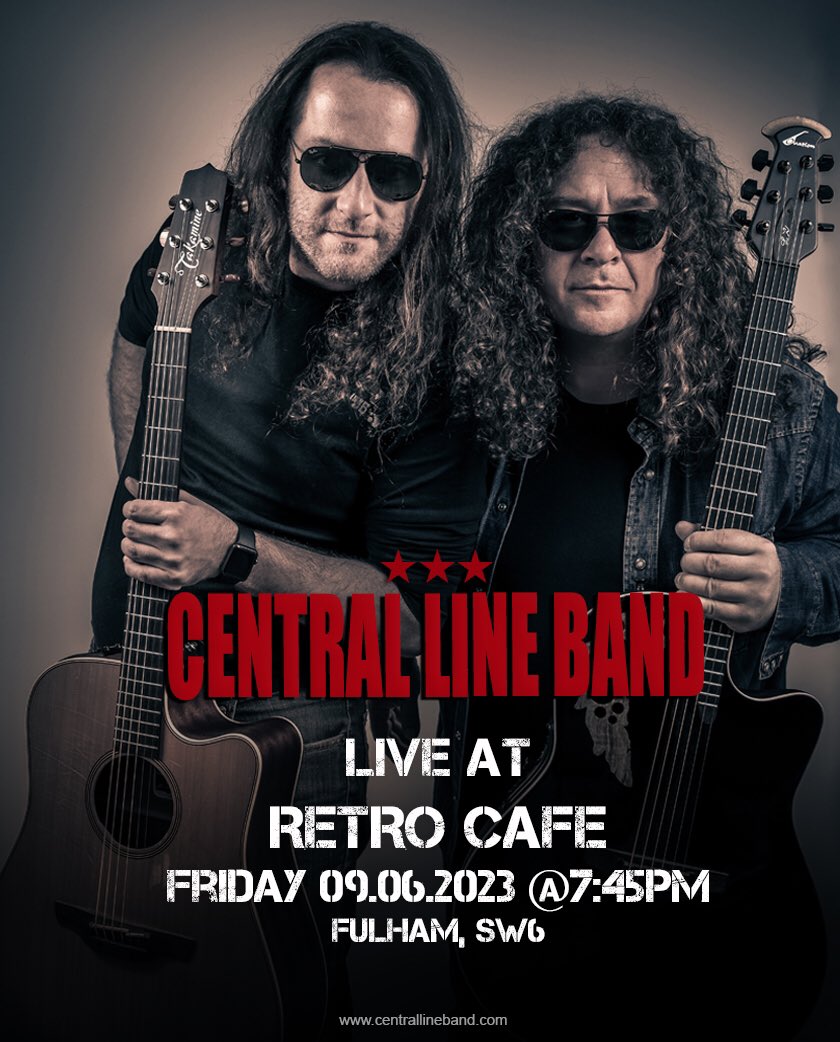 Join us on  #Friday night 9th #June at Retro Cafe, Munster Road, #Fulham #sw6 #livemusic @ 7:45pm #ClassicRock #Blues #Soul #rocknroll #munsterroad #CLBandLondon #retrocafefulham #fridaynightlive #londongig #supportlivemusic 🎸 @g_g_t_s