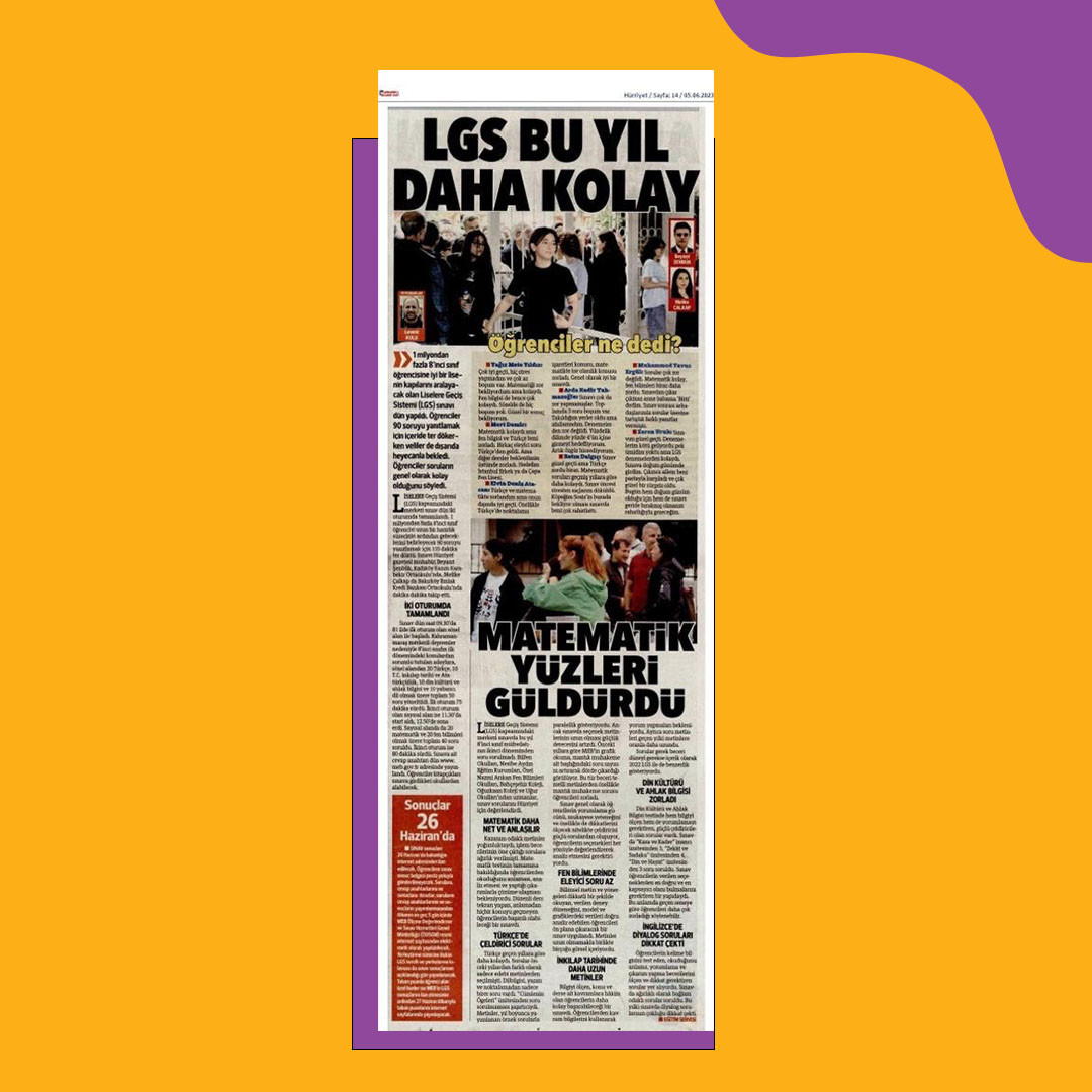 Uğur Okulları (@ugurokullari) on Twitter photo Uğur Okulları Genel Müdür Yardımcımız Adil Kurt ve Bölüm Başkanlarımız #LGS 2023 için bölüm bazında değerlendirmelerde bulundu.
Haberin devamı için 👇🏻
hurriyet.com.tr/gundem/lgs-bu-…
<a href="/milliyet/">milliyet.com.tr</a>
<a href="/Hurriyet/">Hürriyet.com.tr</a>
#UğurKazandırır Uğur Okulları Genel Müdür Yardımcımız Adil Kurt ve Bölüm Başkanlarımız #LGS 2023 için bölüm bazında değerlendirmelerde bulundu.
Haberin devamı için 👇🏻
hurriyet.com.tr/gundem/lgs-bu-…
<a href="/milliyet/">milliyet.com.tr</a>
<a href="/Hurriyet/">Hürriyet.com.tr</a>
#UğurKazandırır