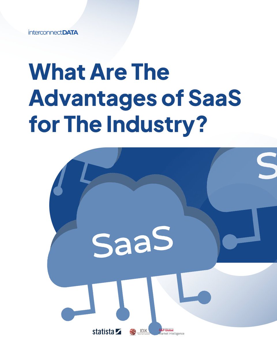 Software-as-a-Service, or SaaS, is a model for delivering software applications online through the cloud.  

Source: Statista & PR Newswire 

#interconnectdata #authenticnetworkworldwide #businessinformation #SoftwareasaService #SaaS #industry