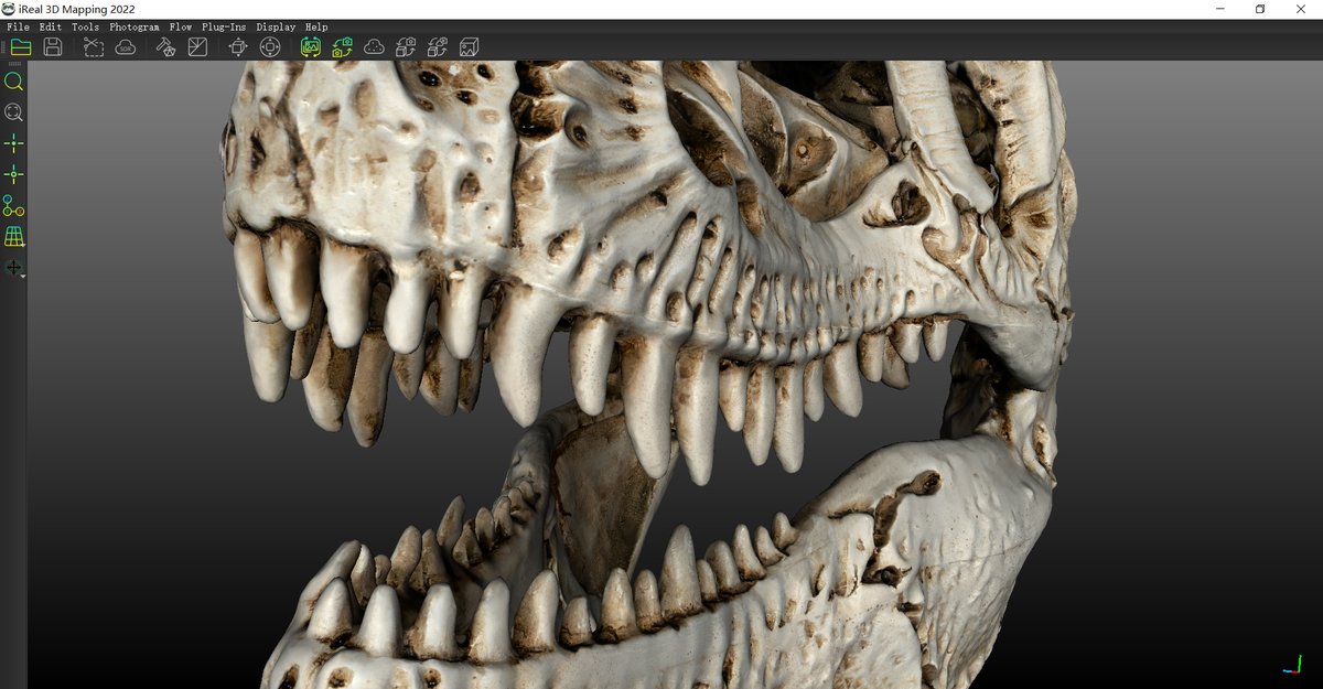 ✅Digitize a Dinosaur Skull in Maximum Details
What a photorealistic 3D scan of the dinosaur skull! It facilitates the accessibility of digital museums, paleontological studies, documentation of fossils, and 3D printing.

#iReal3D #3dscanning #3dprinting #3dscanner #3dmodel