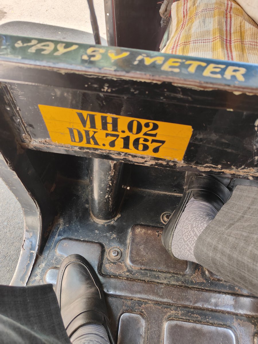 @mumbaitraffic this auto driver is very rude and refused to take passenger as meter was on pl take immediate action and I want to go to from koldongari to nagardas Rd Andheri East