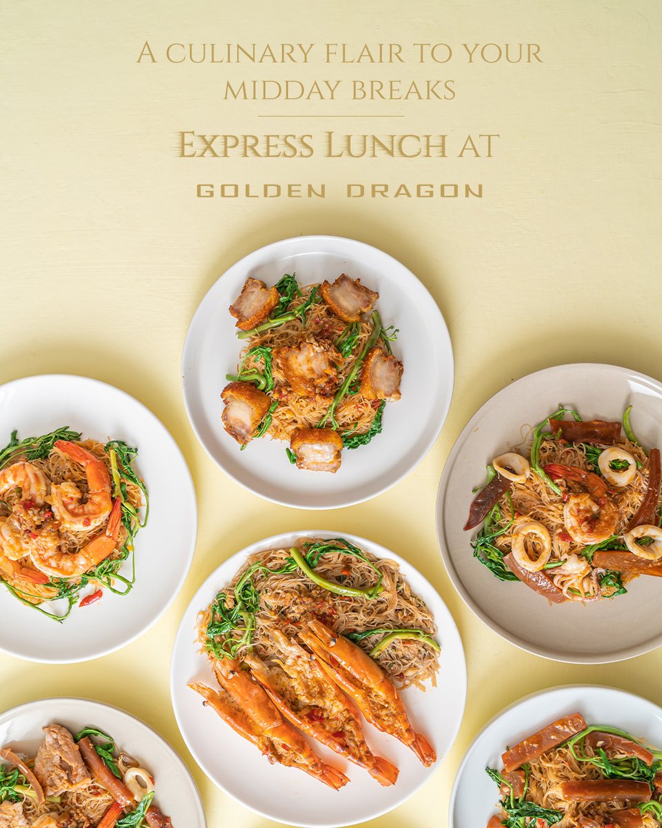 taj_coromandel's tweet photo. Add a culinary flair to your midday breaks.
Enjoy the choicest Sichuan and Cantonese offerings as you indulge in a sumptions #ExpressLunch, specially curated for the busy you, only at #GoldenDragon.
To reserve your table, please call us on +91 7824862310 | 44-66002827 https://t.co/Sw8ivOgzat