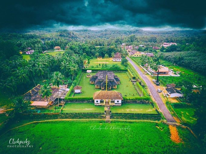 ColoursOfWorld1's tweet photo. 5. Varanga Village, Karnataka https://t.co/ZcFfKTcVlI