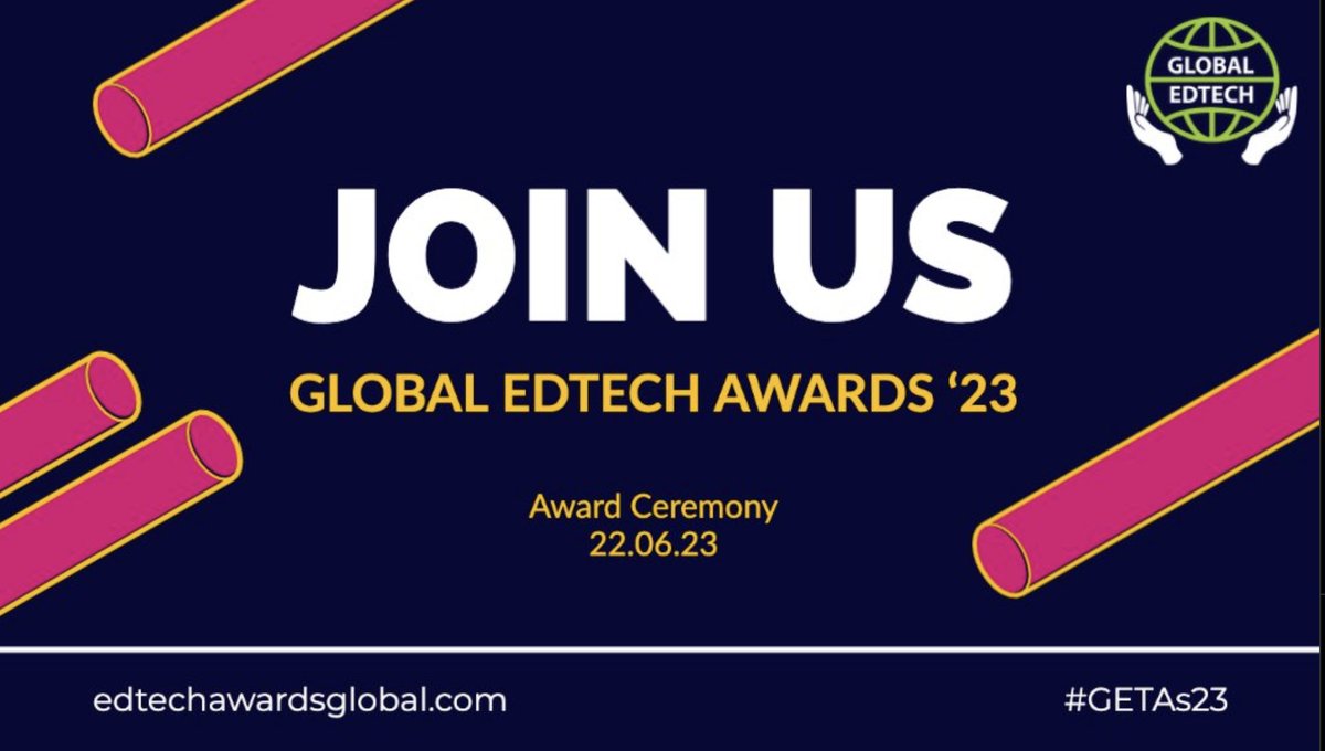 ChrisDithmer's tweet image. This was truly surprising to wake up to. I have been shortlisted for the award &quot;Most impactful senior member of staff&quot; at the @global_edtech Awards &apos;23.
#GlobalEdTech #GETAs23 #AppleEDU #AppleEDUchat