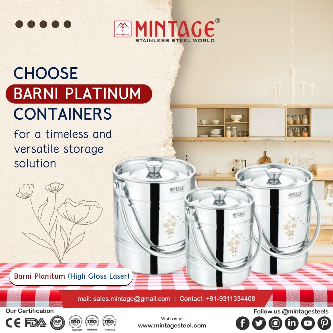 mintagesteels's tweet photo. Take the Steel Barni on your picnics or outdoor gatherings for convenient food &amp; liquid storage.

Connect via mail: sales.mintage@gmail.com

Buy Mintage products online at:
https://t.co/hKQtU5jOc5

#kitchenware #kitchenessential #aesthetic #product #milk #Classic #containerstore https://t.co/qQNwAe0geG
