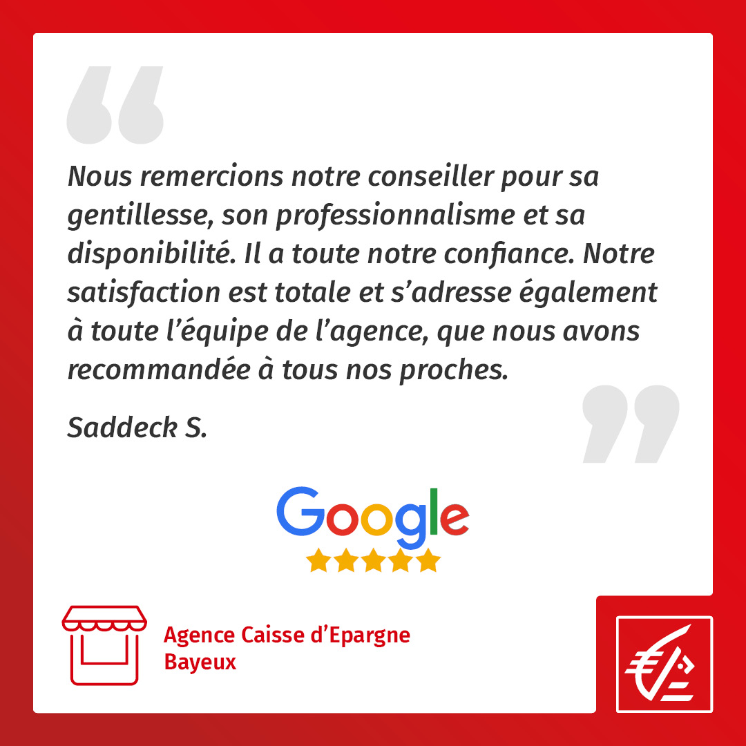 Ce sont nos clients qui en parlent le mieux. 🙌

Nous sommes fiers de pouvoir entretenir une relation de confiance avec nos clients et d'offrir une qualité de service qu'ils ont envie de recommander à leurs proches.

Merci Saddeck pour ce témoignage ! 🙏
#VousÊtreUtile