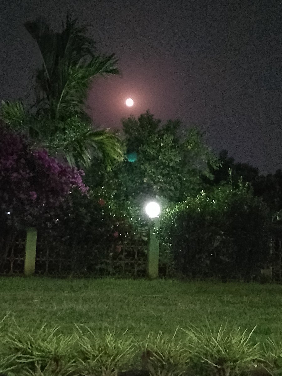 The June full moon @Itanagar