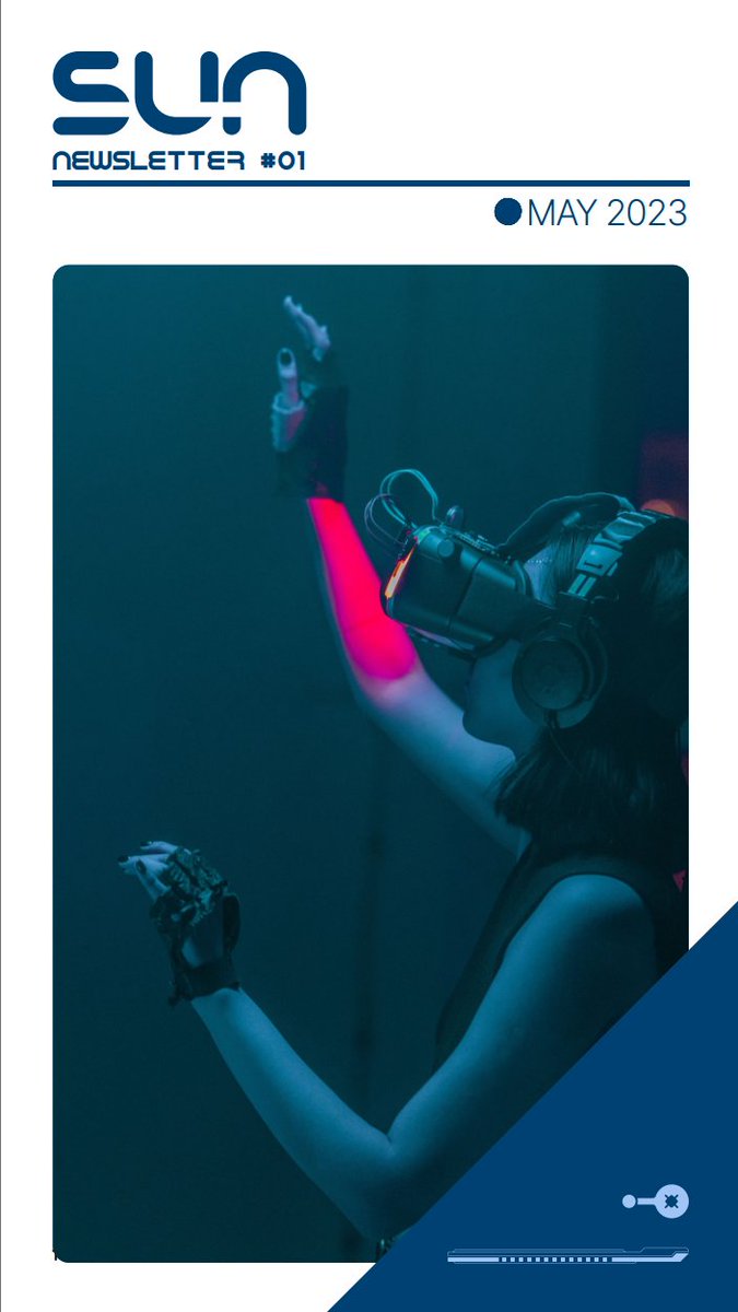 📢 We hare happy to announce that the first Newsletter of the SUN XR project is on line ! Please go to our website  sun-xr-project.eu/149-2/ to read and register for it.

<a href="/HorizonEU/">Horizon Europe 🇪🇺</a>